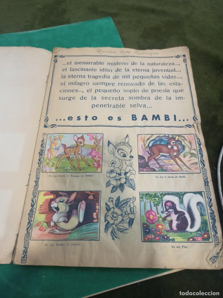 Coleccionismo &aacute;lbum: Album cromos Bambi. Completo. REF-0357 - Foto 3
