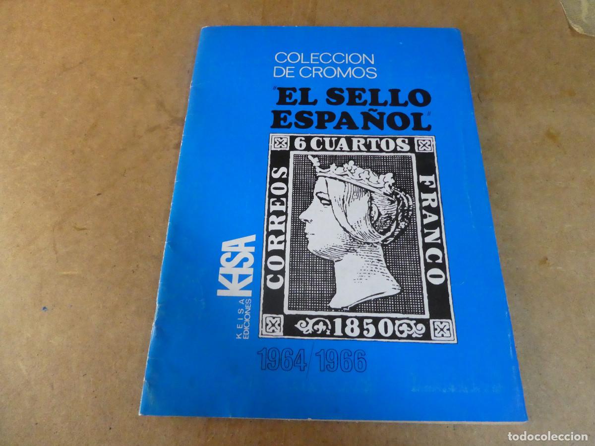 Colecionismo Caderneta: album completo, el sello espa&ntilde;ol 1964/1966 de ediciones keisa