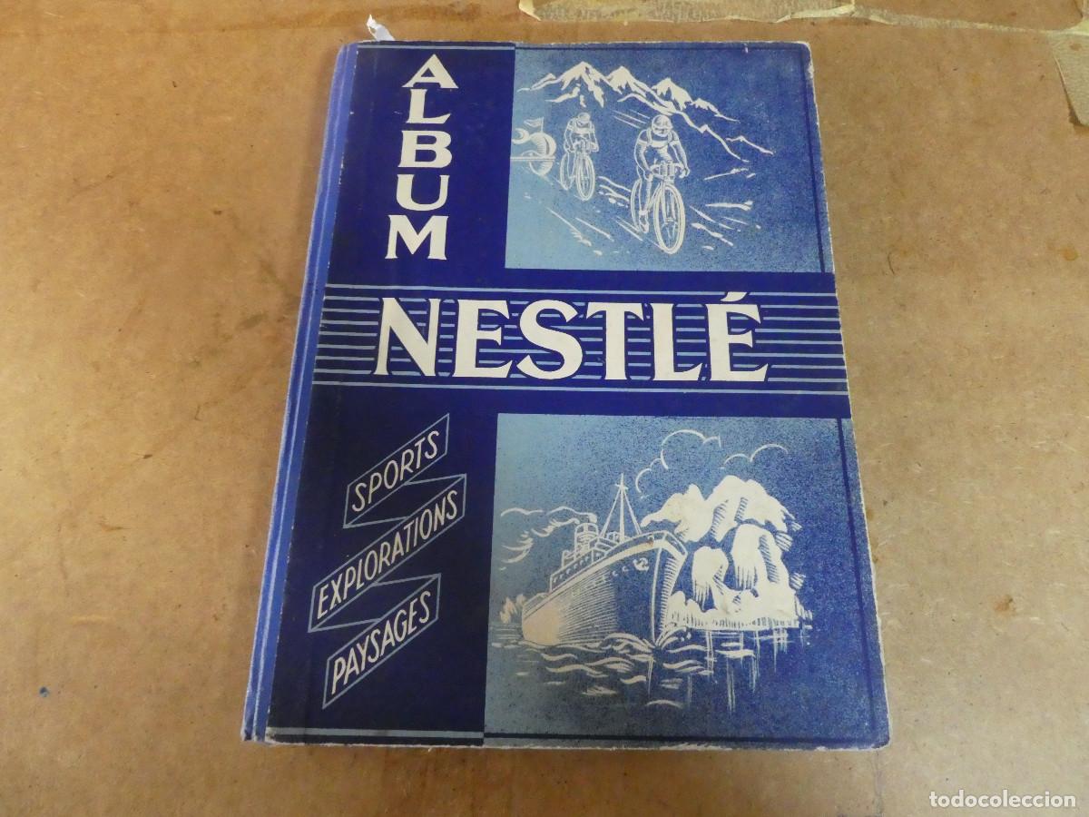 Colecionismo Caderneta: album completo, chocolates Nestl&eacute; ( franc&eacute;s )