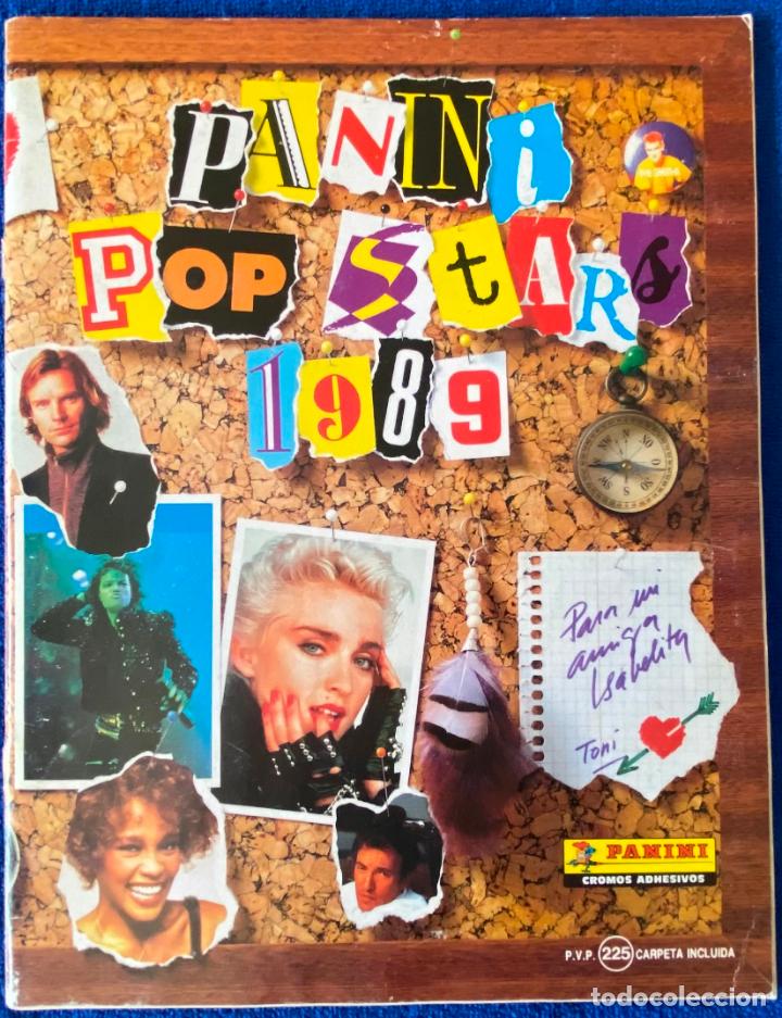 Colecionismo Caderneta: Popstars 1989 - PANINI &iexcl;Completo!