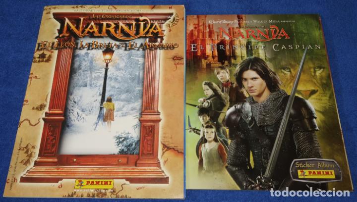 Collezionismo &Aacute;lbum: El le&oacute;n , la bruja y el armario - El pr&iacute;ncipe Caspian - Las cr&oacute;nicas de Narnia - Panini &iexcl;impecables!