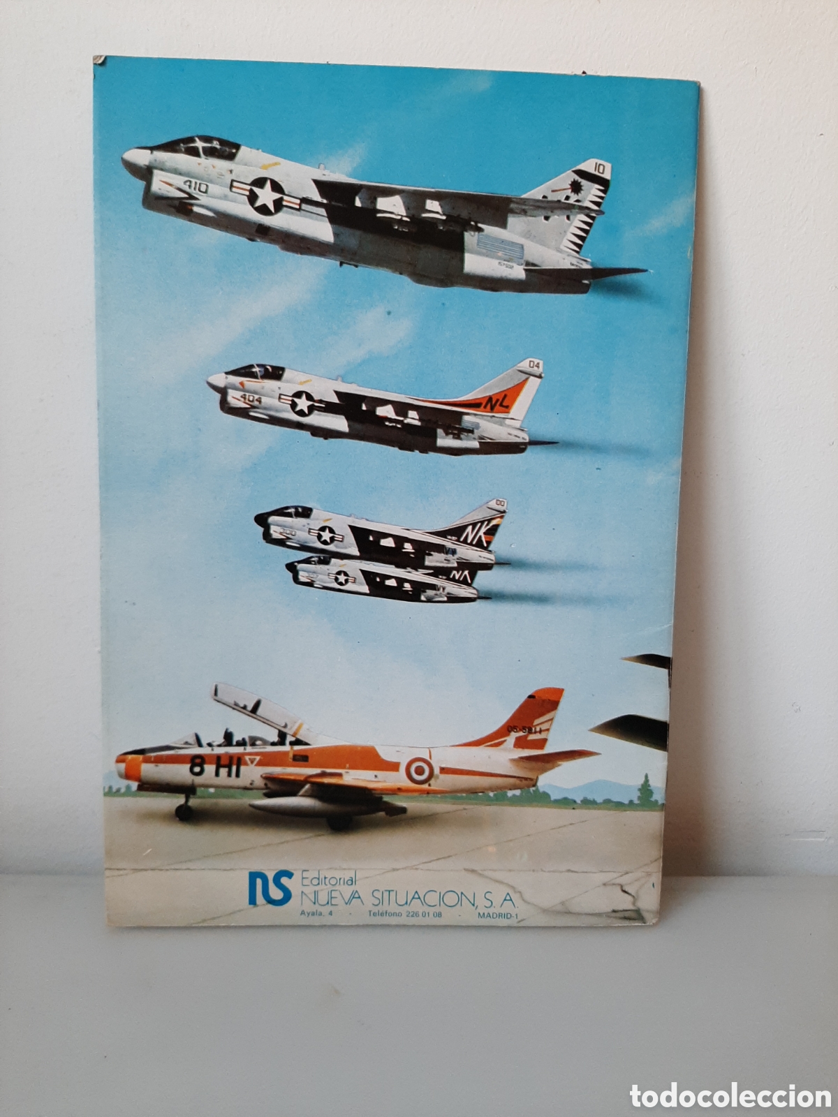 Coleccionismo &aacute;lbum: AVIONES DE COMBATES. 1979. Completo. - Foto 2