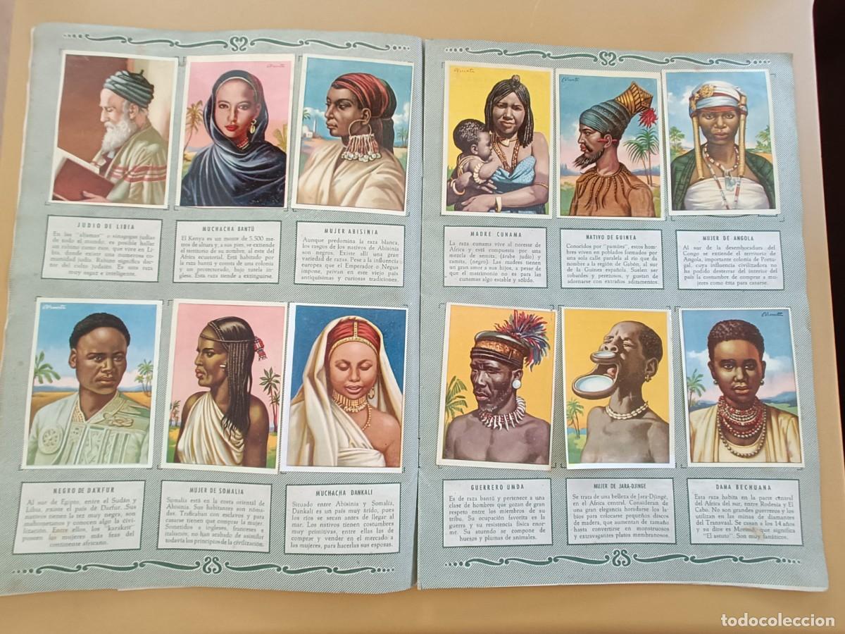 Coleccionismo &aacute;lbum: razas humanas, album completo - Foto 7