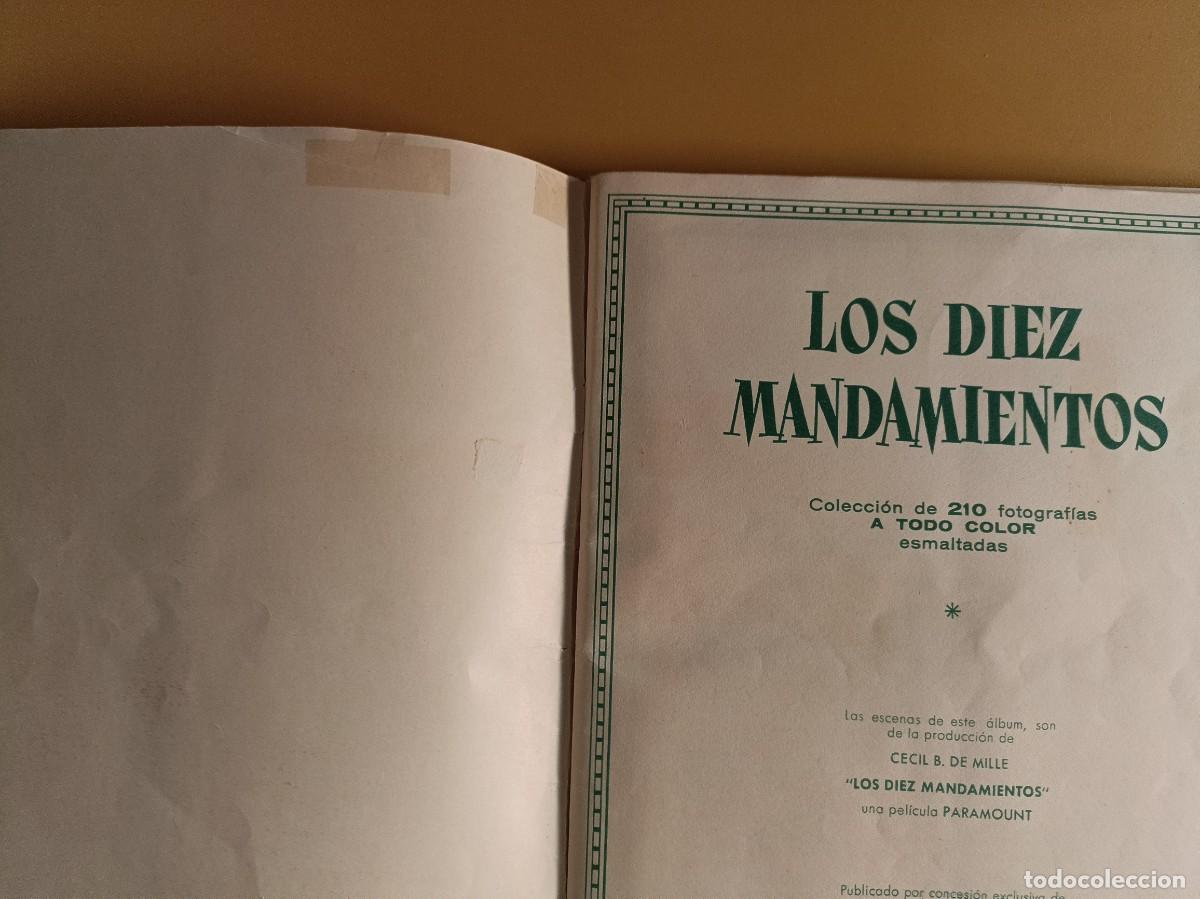 Coleccionismo &aacute;lbum: los diez mandamientos - Foto 18