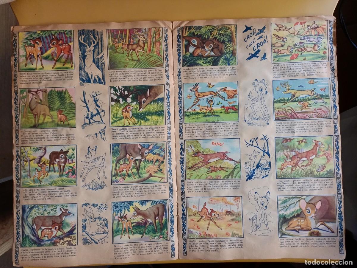 Coleccionismo &aacute;lbum: bambi, album completo. - Foto 12