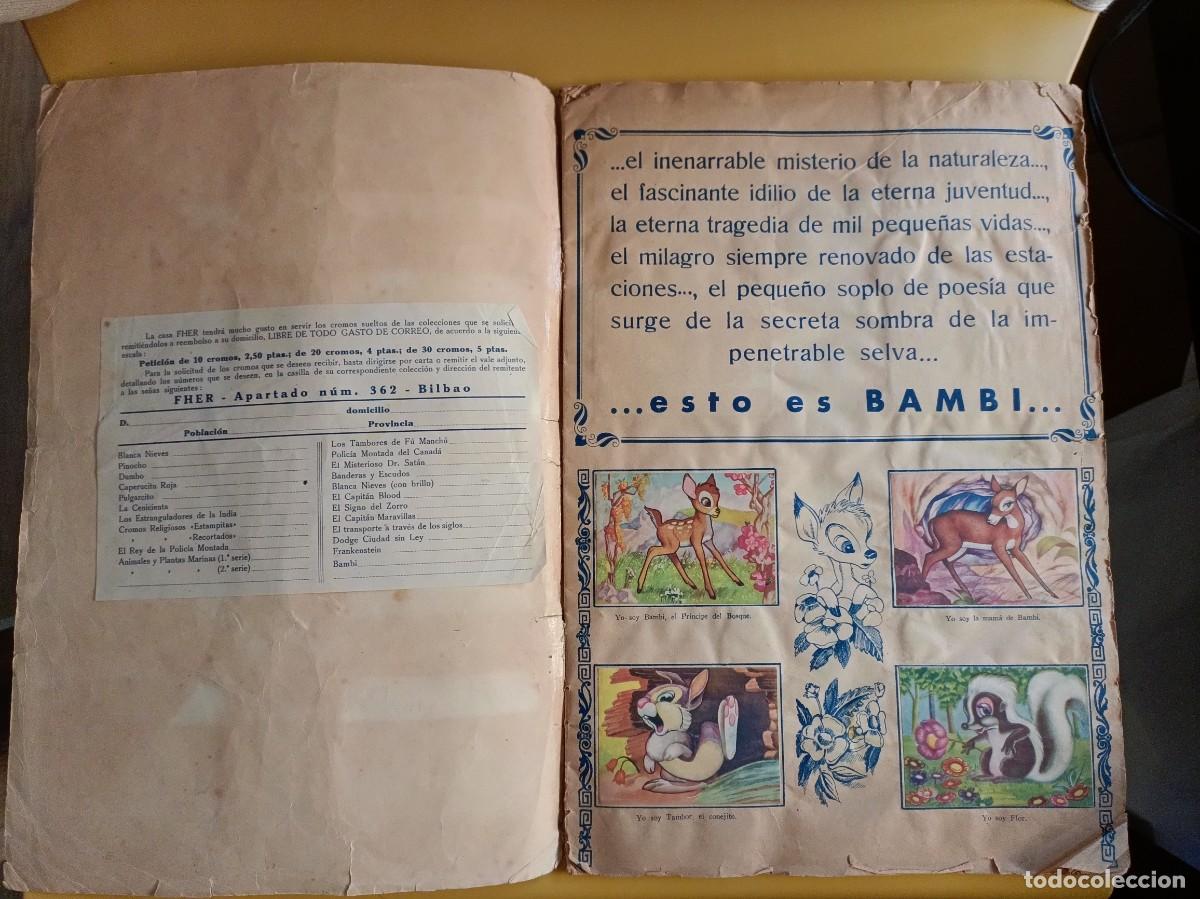 Coleccionismo &aacute;lbum: bambi, album completo. - Foto 17