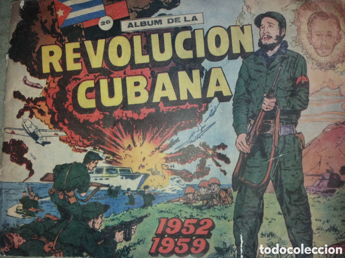 Collectable Albums: ALBUM DE LA REVOLUCION CUBANA 1952 1959 PAGO SOLO WESTERN UNION