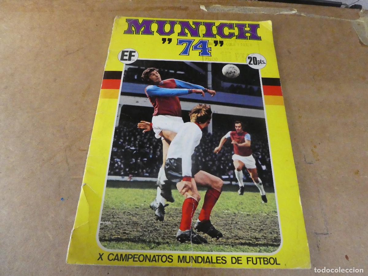 Coleccionismo &aacute;lbum: album completo Munich 74 - Foto 1