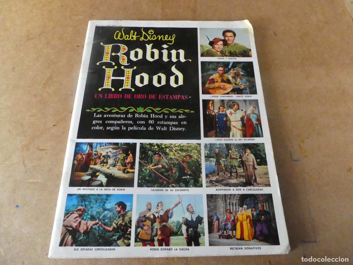 Collectable Albums: album completo, Rob&iacute;n Hood de Walt Disney, 60 cromos