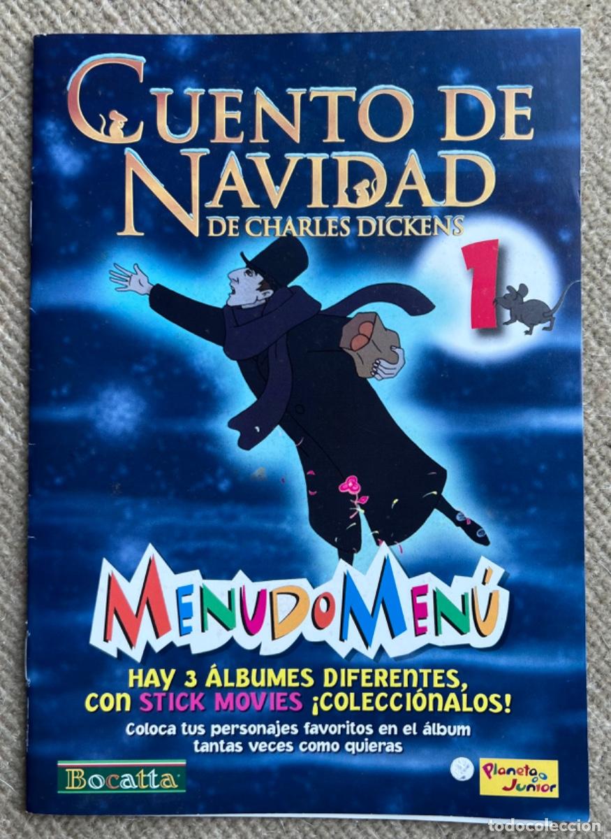 Collezionismo &Aacute;lbum: &Aacute;lbum Cuento de Navidad de Charles Dickens - N&deg; 1 - Promoci&oacute;n de Menudo Men&uacute; (Bocatta)