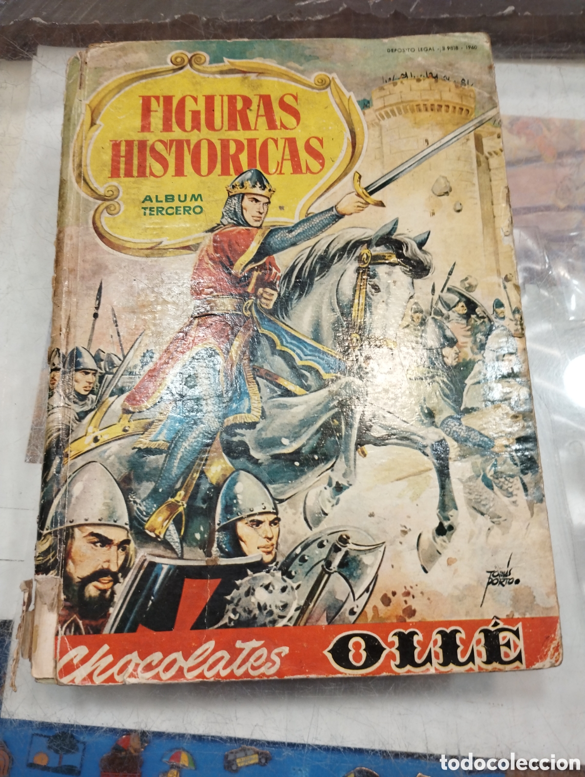 Collezionismo &Aacute;lbum: Figuras hist&oacute;ricas &aacute;lbum tercero chocolates oll&eacute;