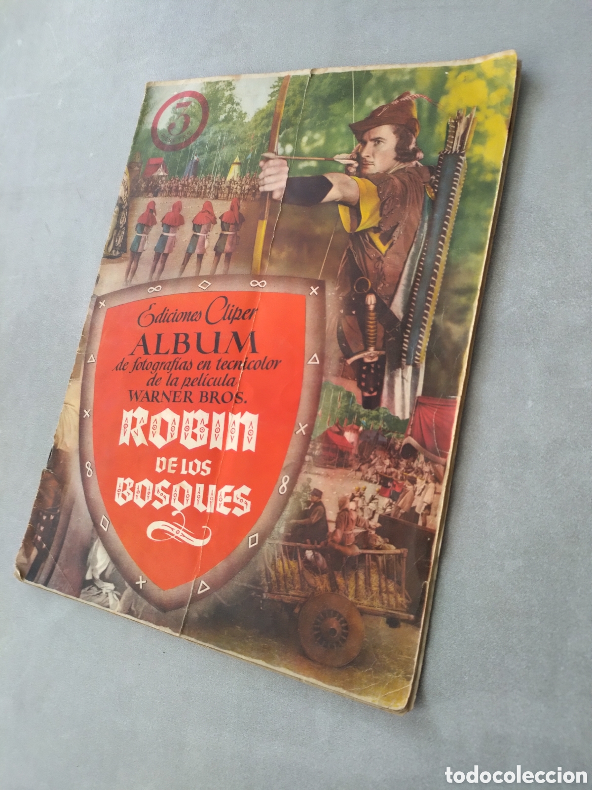 Coleccionismo &aacute;lbum: &Aacute;lbum Robin de los Bosques. Ediciones Cl&iacute;per. - Foto 5