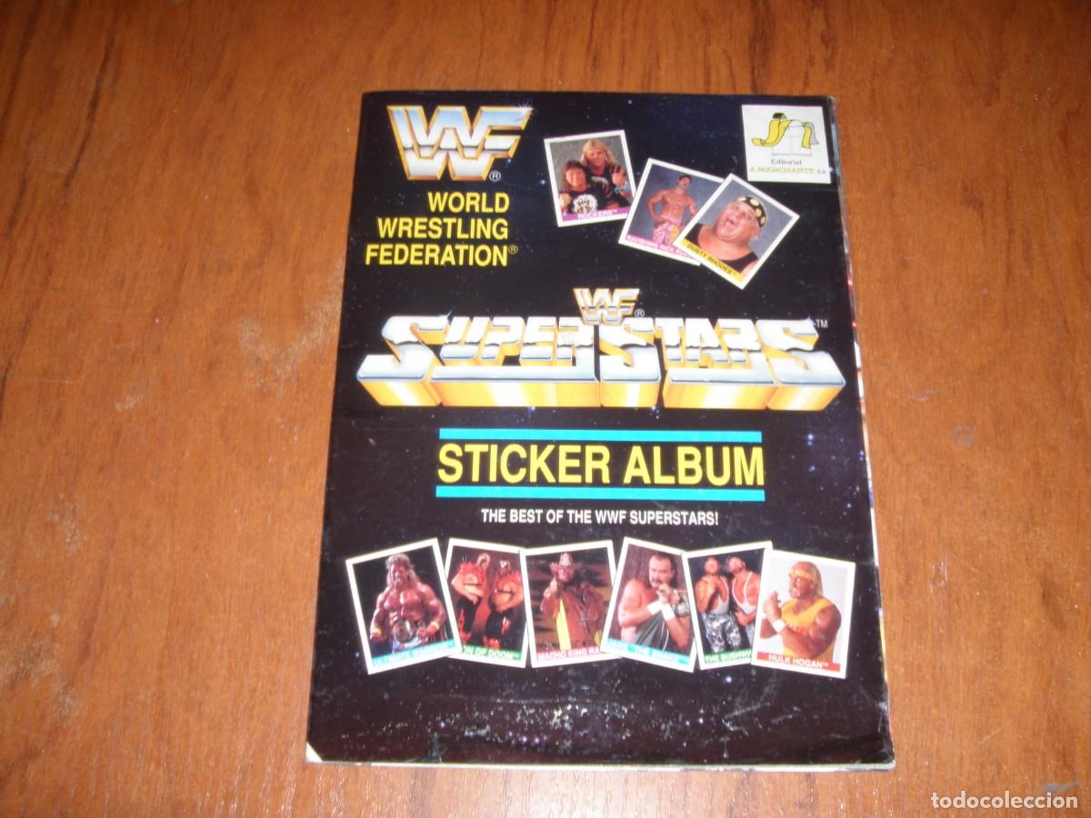 Coleccionismo &aacute;lbum: ALBUM CROMOS WWF - Foto 1