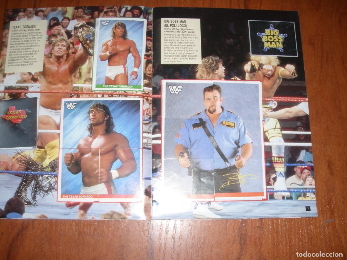 Coleccionismo &aacute;lbum: ALBUM CROMOS WWF - Foto 5