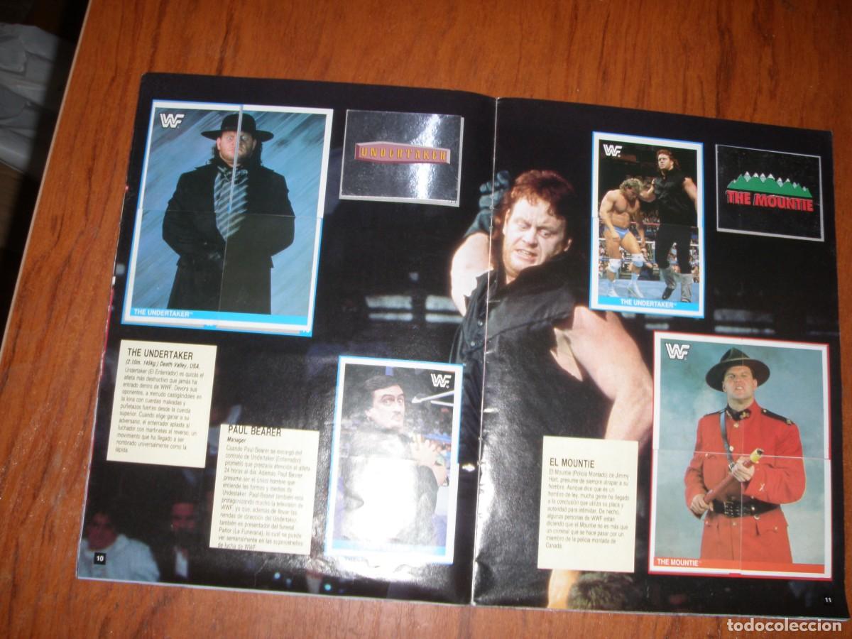 Coleccionismo &aacute;lbum: ALBUM CROMOS WWF - Foto 6