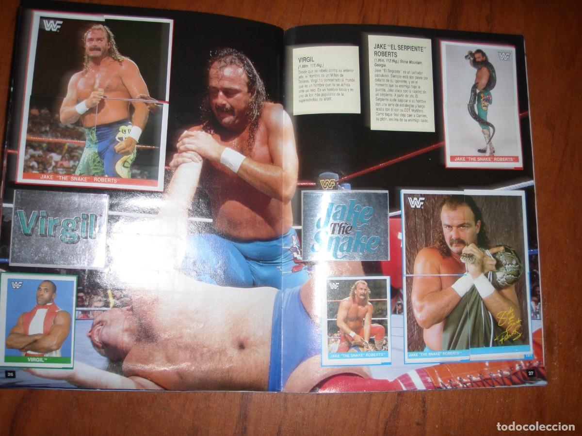 Coleccionismo &aacute;lbum: ALBUM CROMOS WWF - Foto 10