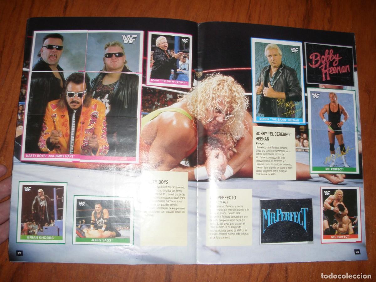 Coleccionismo &aacute;lbum: ALBUM CROMOS WWF - Foto 11