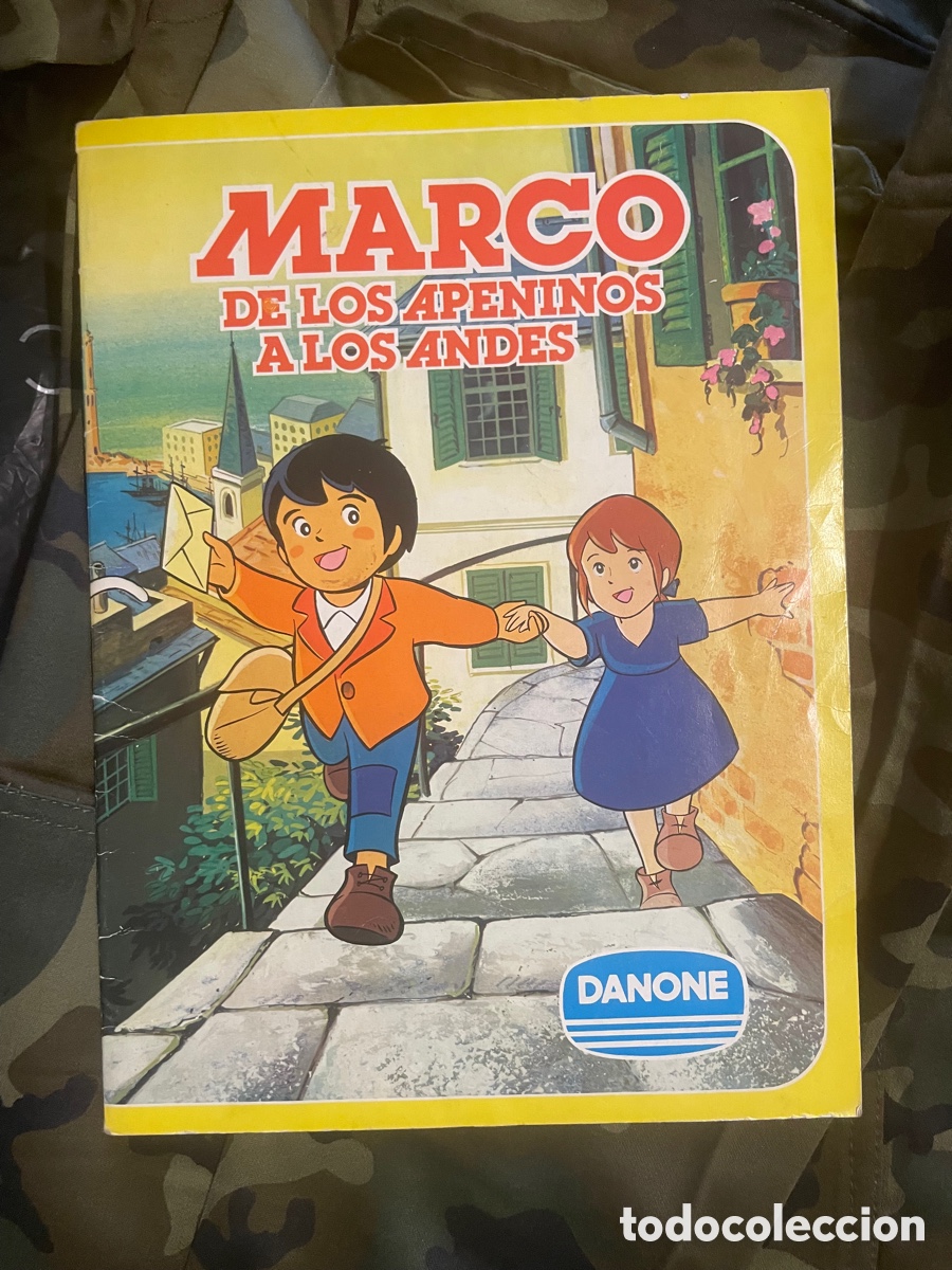 Coleccionismo &Aacute;lbum: &Aacute;lbum de cromos serie Marco Danone 1976