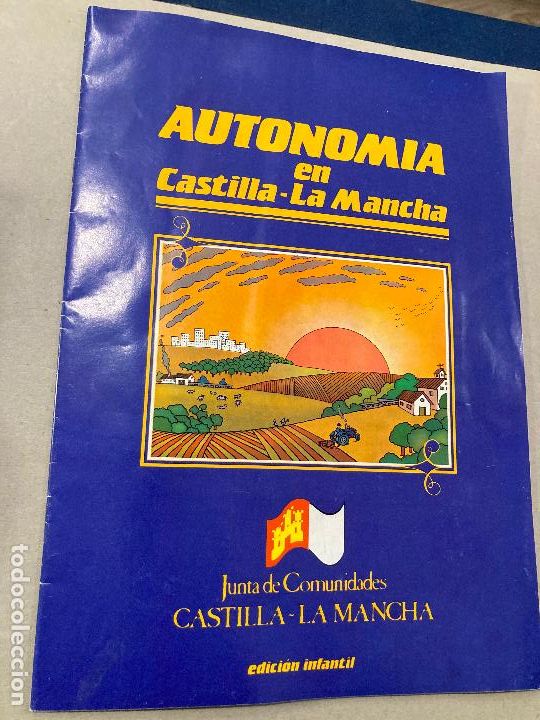 Collectable Albums: Album autonomia en castilla la mancha edici&oacute;n infantil a&ntilde;o 1983 completo 35 cromos