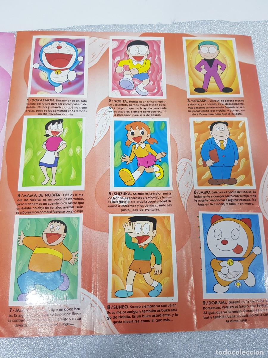 doraemon album de cromos bastante completo pero - Compra venta en  todocoleccion