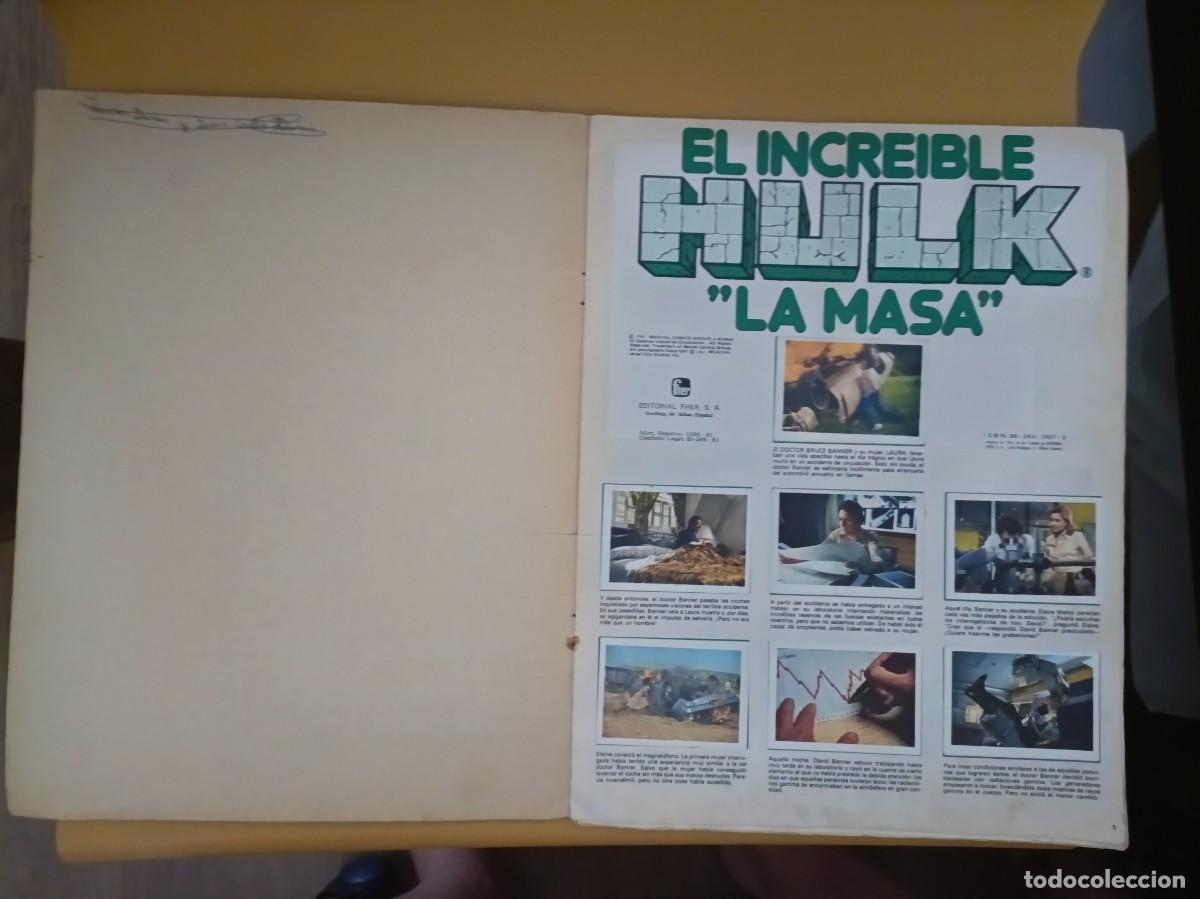 Coleccionismo &aacute;lbum: el increible hulk, la masa - Foto 2