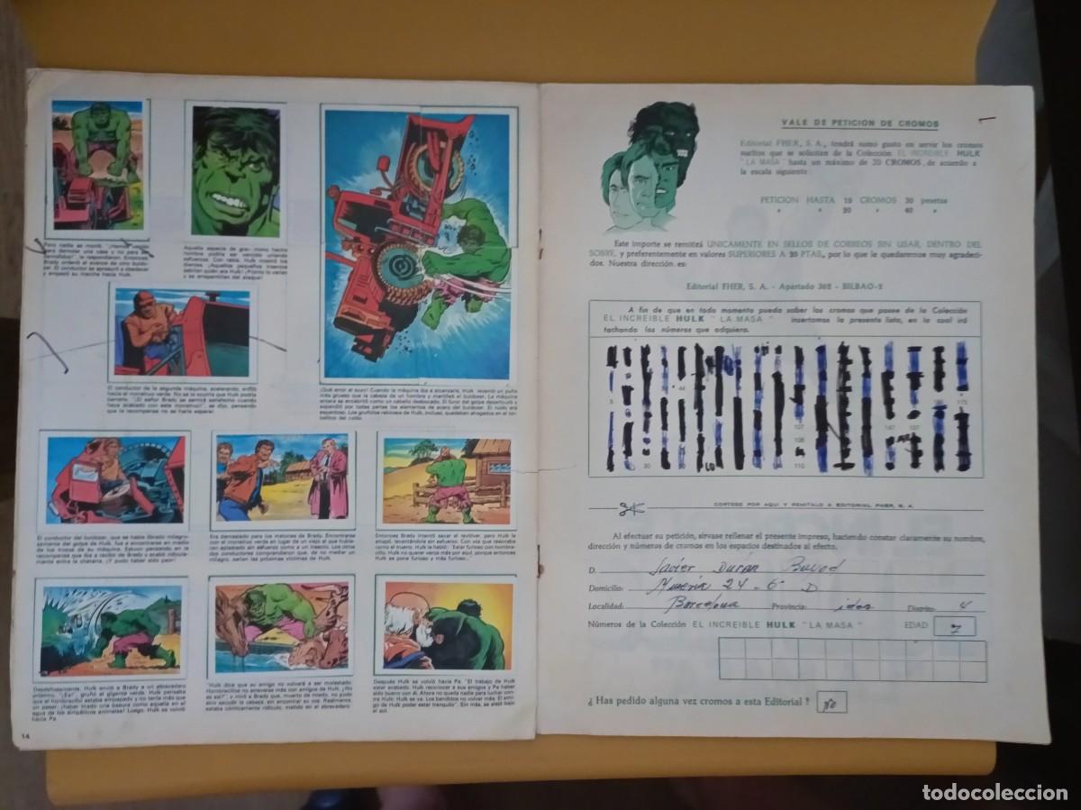 Coleccionismo &aacute;lbum: el increible hulk, la masa - Foto 9
