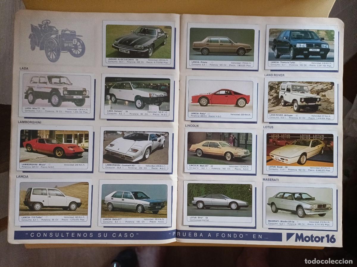 Coleccionismo &aacute;lbum: coches, album completo. - Foto 6