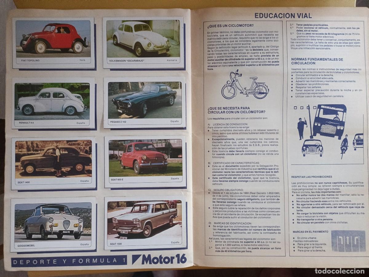 Coleccionismo &aacute;lbum: coches, album completo. - Foto 12
