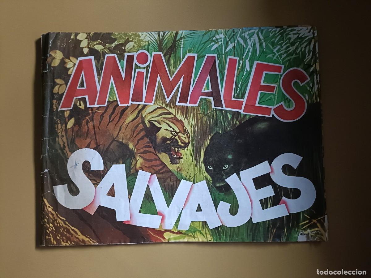 Coleccionismo &aacute;lbum: animales salvajes. completo - Foto 1