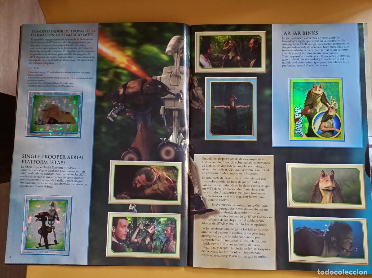 Coleccionismo &aacute;lbum: star wars, episode I - Foto 5
