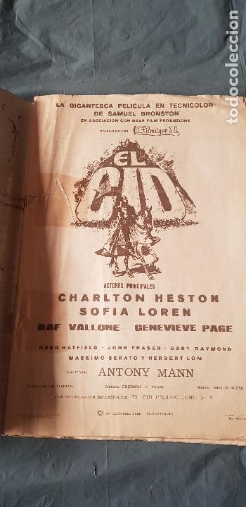 Coleccionismo &aacute;lbum: EL CID,CHARLTON HESTON-SOFIA LOREN - Foto 9