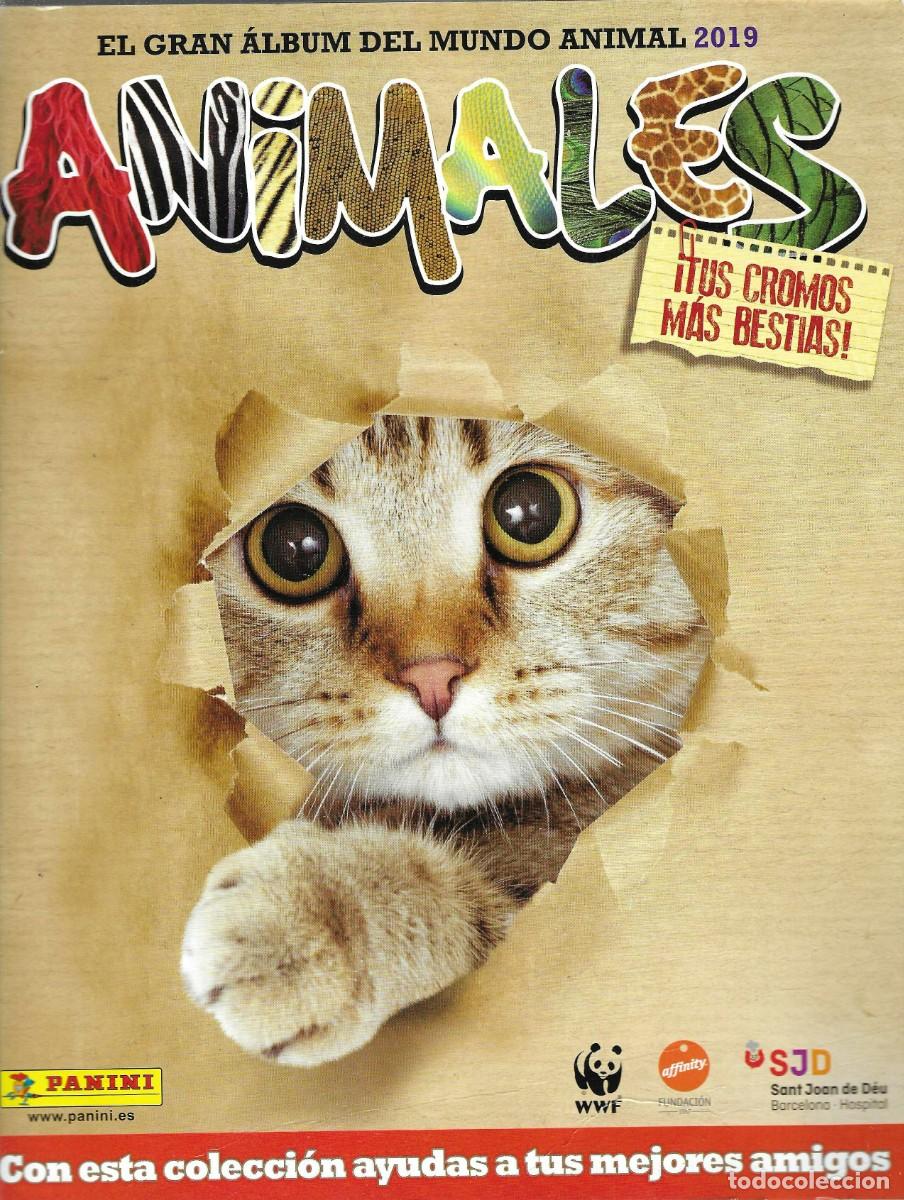 Coleccionismo &aacute;lbum: PANINI -- ANIMALES 2019 - Foto 1