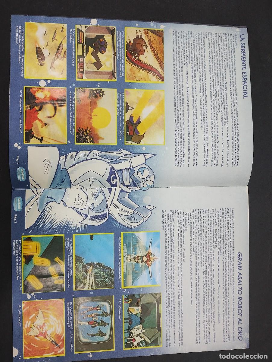 Coleccionismo &aacute;lbum: LA BATALLA DE LOS PLANETAS DANONE cromos - Foto 2