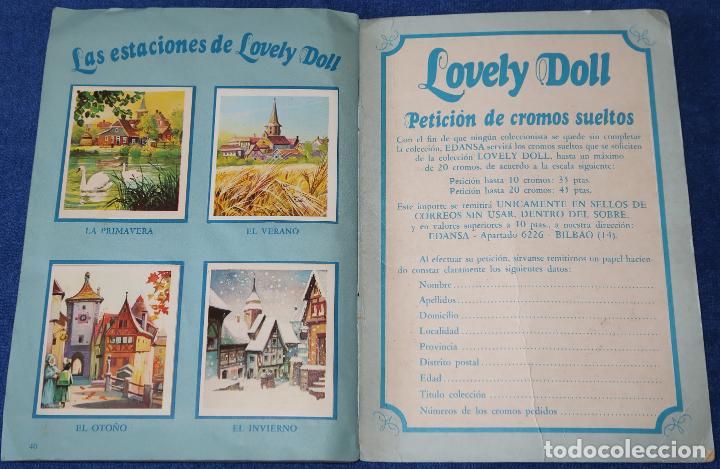Coleccionismo &aacute;lbum: Lovely Doll - Edansa (1982) &iexcl;Completo! - Foto 6