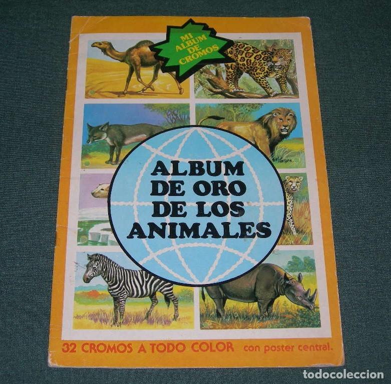 Collezionismo &Aacute;lbum: &Aacute;LBUM DE ORO DE LOS ANIMALES TOTALMENTE COMPLETO CON SU P&Oacute;STER - EDIT. NUEVA SITUACI&Oacute;N A&Ntilde;O 1979 -