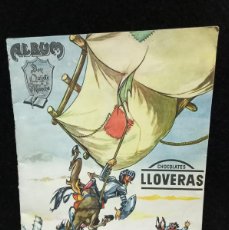 Coleccionismo Álbum: ÁLBUM DON QUIJOTE DE LA MANCHA - CHOCOLATE LLOVERAS - COMPLETO AÑO 1955