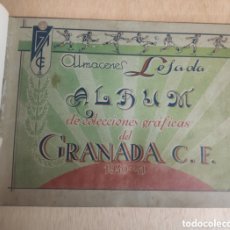 Coleccionismo Álbum: GRANADA C.F. ÁLBUM 1940-41