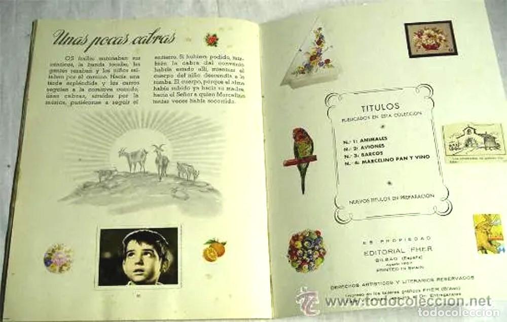 Coleccionismo &aacute;lbum: Marcelino Pan y Vino - Foto 2