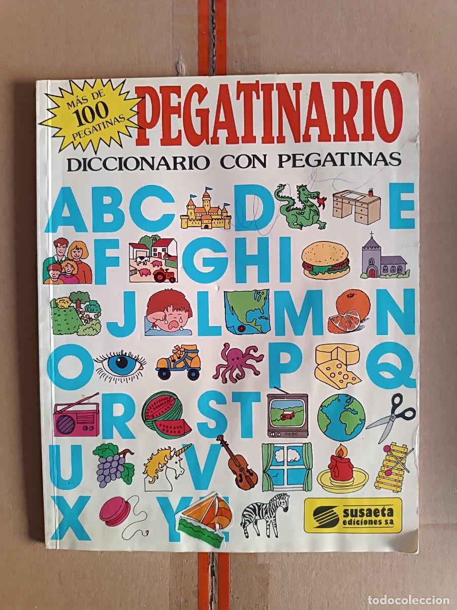Colecionismo Caderneta: PEGATINARIO . DICCIONARIO CON PEGATINAS COMPLETO. EDICIONES SUSAETA