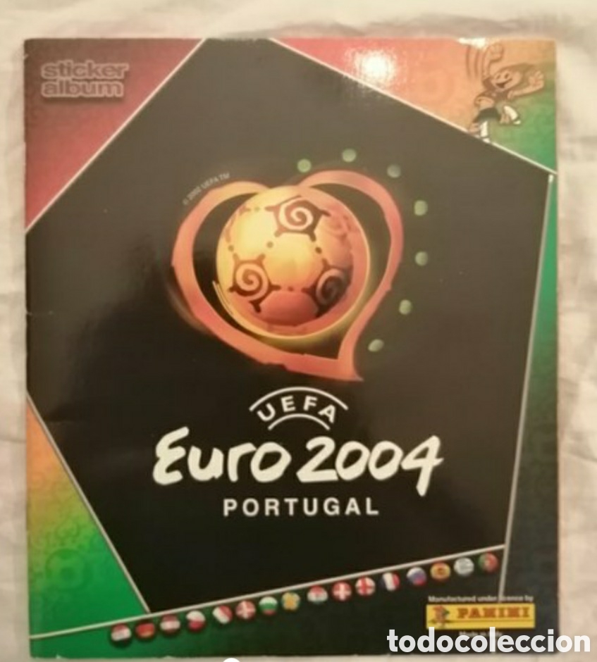 Colecionismo Caderneta: &Aacute;lbum completo eurocopa 2004