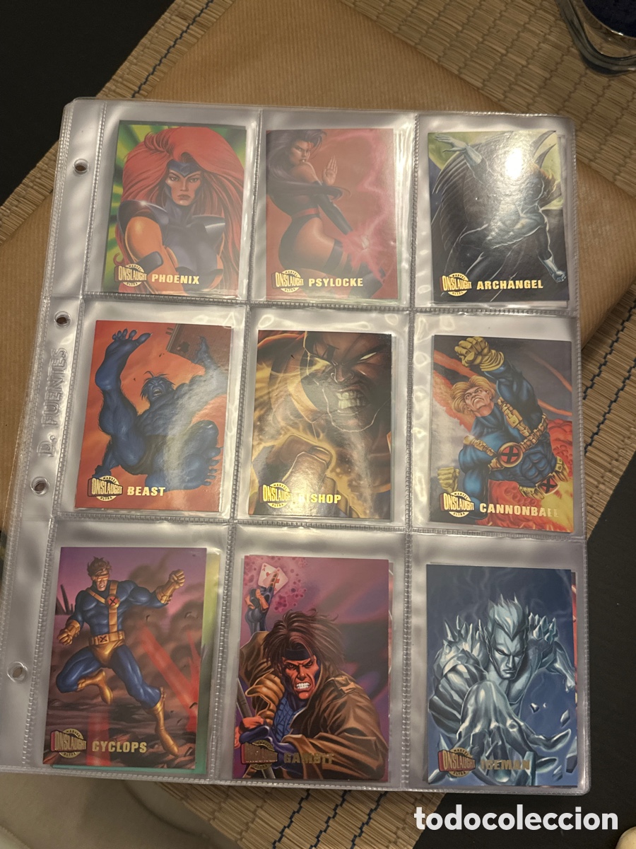 Collezionismo &Aacute;lbum: MARVEL ONSLAUGHT ULTRA 100 CARDS A&Ntilde;O 1996