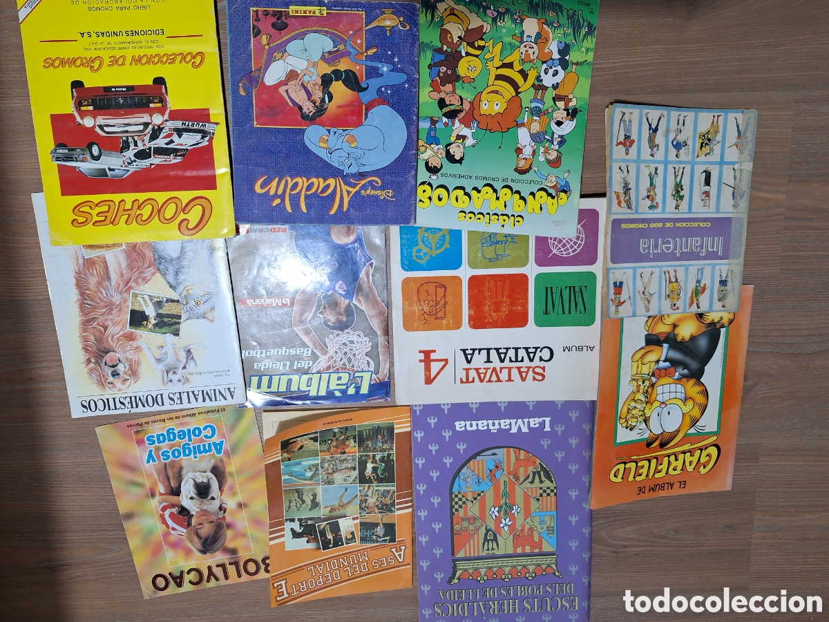 Collezionismo &Aacute;lbum: LOTE DE 1 ALBUM COMPLETO MAS OTROS 10 INCOMPLETOS VARIADOS