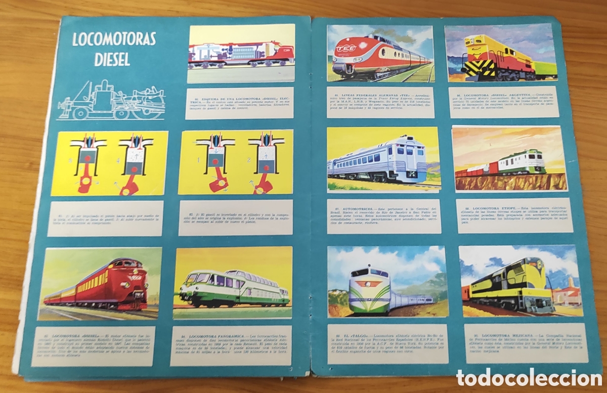 Coleccionismo &aacute;lbum: HISTORIA DE LA LOCOMOTORA - Foto 4