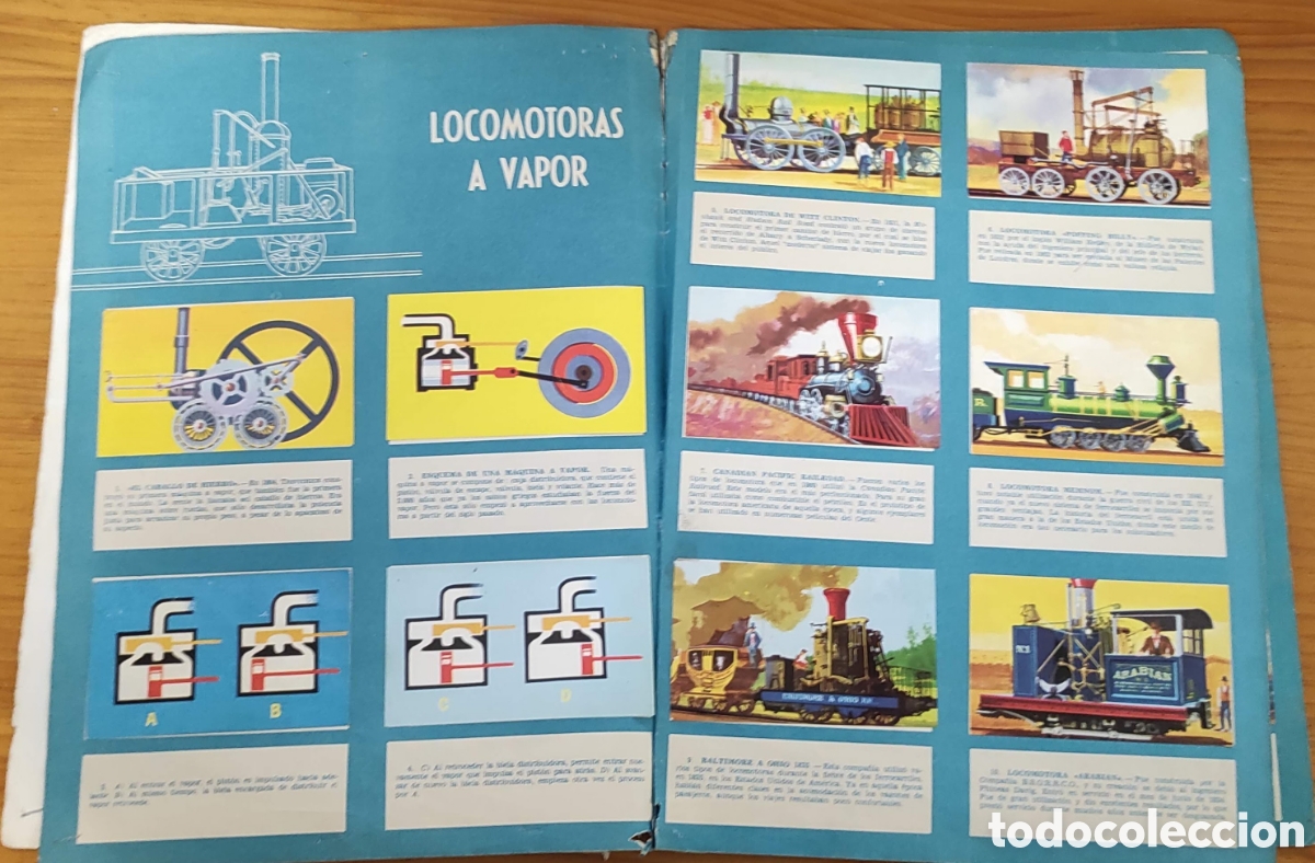 Coleccionismo &aacute;lbum: HISTORIA DE LA LOCOMOTORA - Foto 7