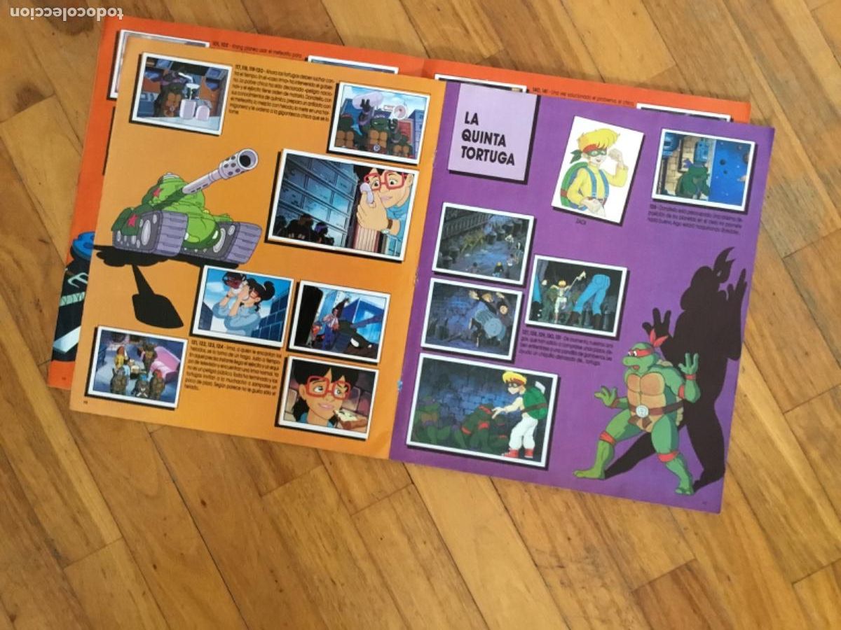 Coleccionismo &aacute;lbum: Tortugas ninja Album comple - Foto 3