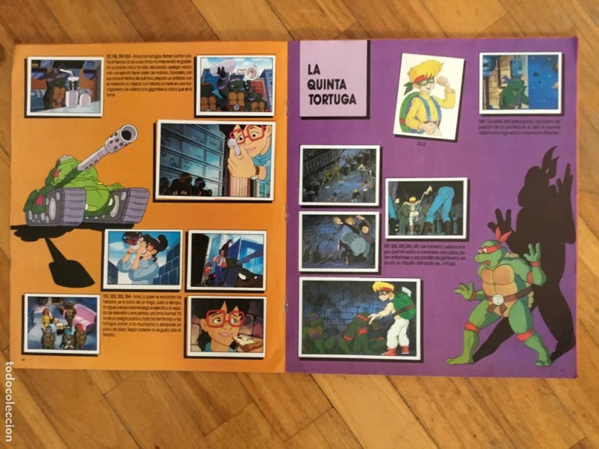 Coleccionismo &aacute;lbum: Tortugas ninja Album comple - Foto 2