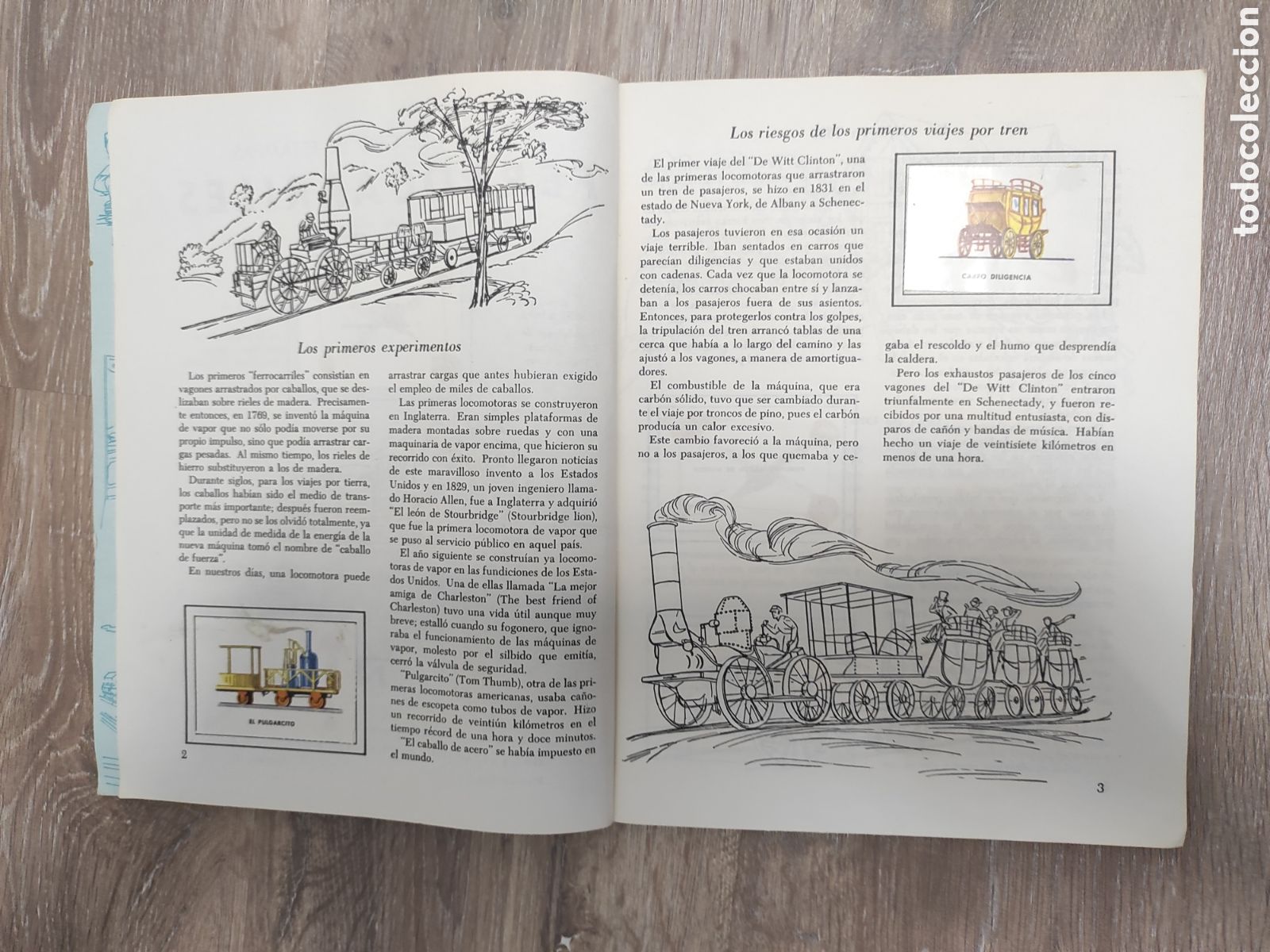 Coleccionismo &aacute;lbum: UN LIBRO DE ORO DE ESTAMPAS DE FERROCARRILES - Foto 3