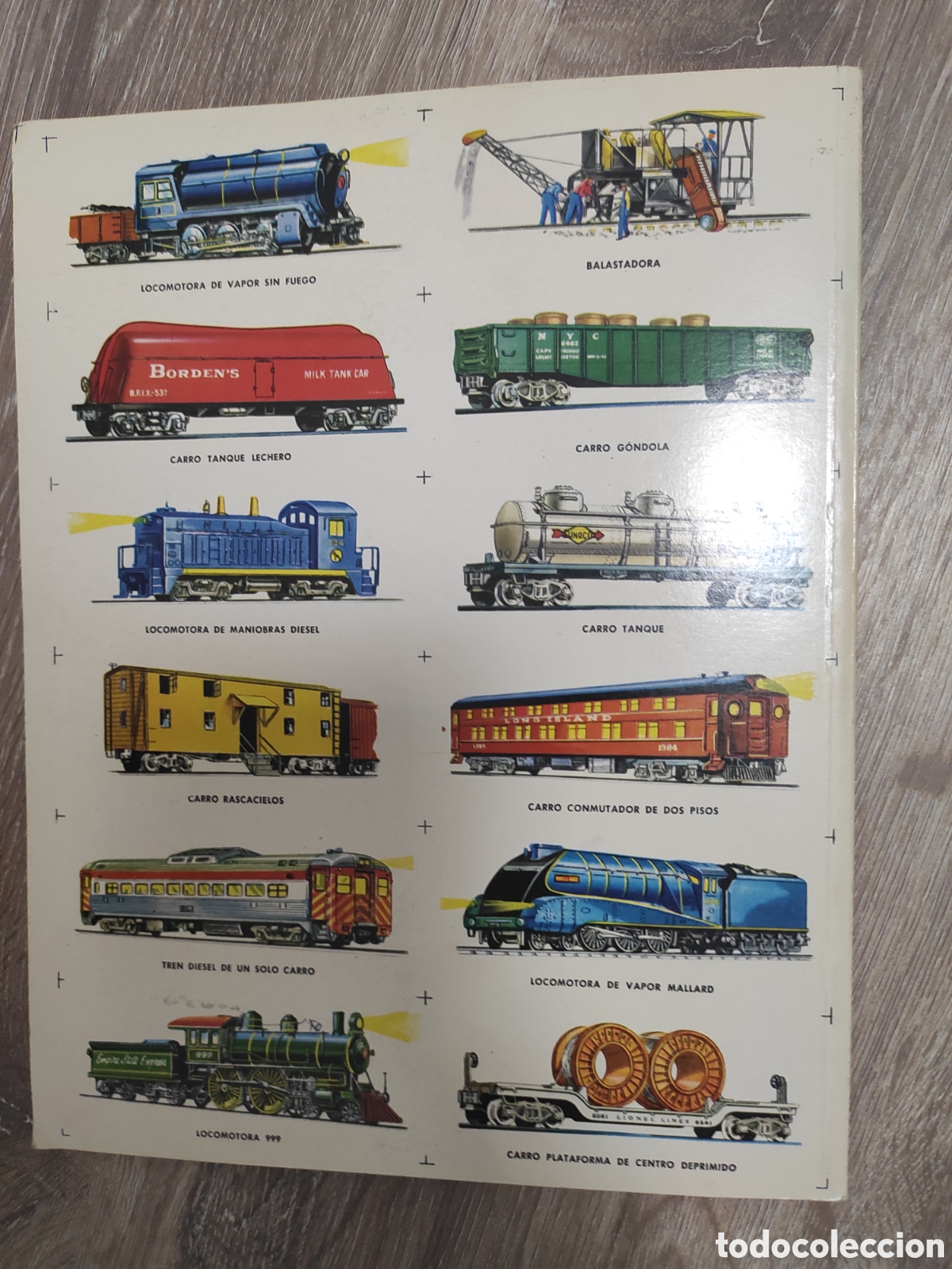 Coleccionismo &aacute;lbum: UN LIBRO DE ORO DE ESTAMPAS DE FERROCARRILES - Foto 5