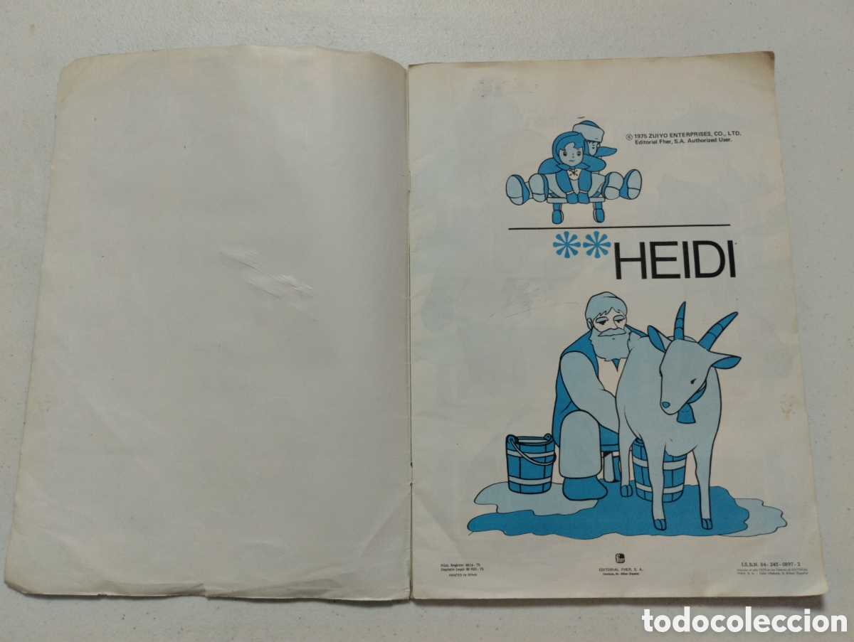 Coleccionismo &aacute;lbum: Album HEIDI Completo - Foto 2