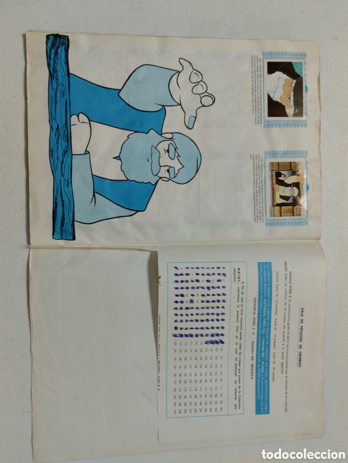 Coleccionismo &aacute;lbum: Album HEIDI Completo - Foto 7